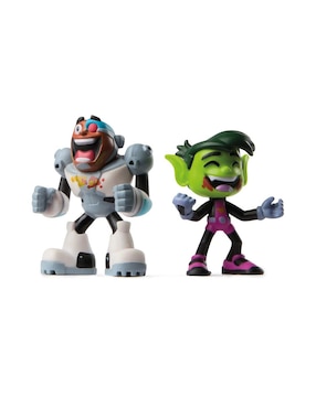 Set figuras acción articulada Teen Titans Go! collectors Spin Master
