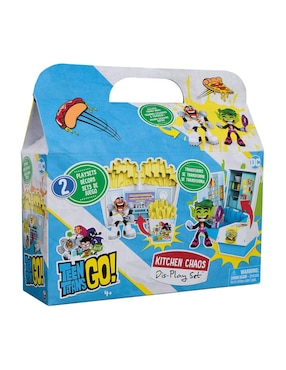 Set figuras acción articulada Teen Titans Go! collectors Spin Master