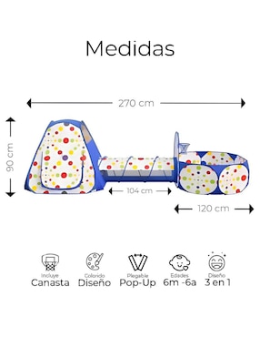 Alberca de pelotas Wünd