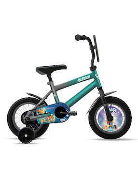 Bicicleta Infantil Veloci Rodada 12 Robotics Para Niño