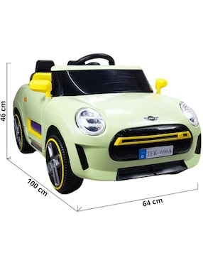 Automóvil montable The Baby Shop Copper  recargable