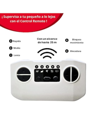 Automóvil montable The Baby Shop Copper  recargable