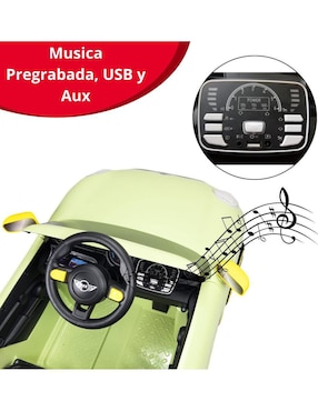 Automóvil montable The Baby Shop Copper  recargable