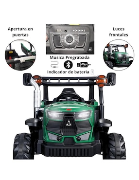 Automóvil montable The Baby Shop recargable