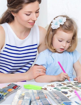 Laser Film Sticker Toy Town