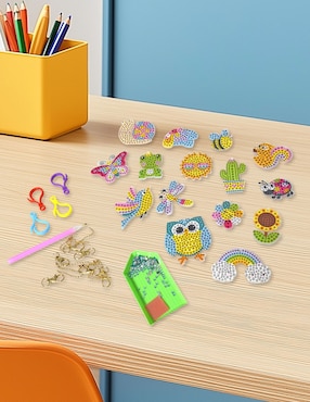Acrylic Adhesive Drill Toy Town