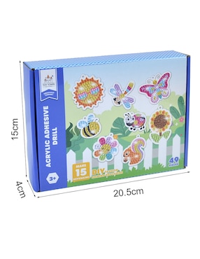 Acrylic Adhesive Drill Toy Town