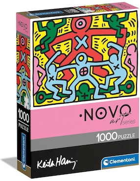 Rompecabezas Abstracto Keith Haring 3 Clementoni 1000 piezas