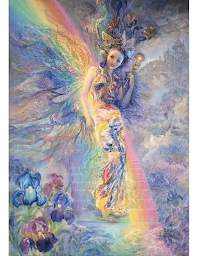 Rompecabezas Hadas mágicas Josephine Wall - Iris, Keeper of the Rainbow Grafika 1500 piezas