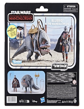 Set figuras acción articulada Star Wars The Mandalorian The Mandalorian & Grogu vintage Star Wars
