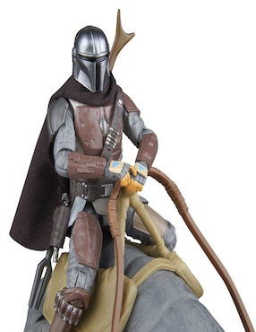 Set figuras acción articulada Star Wars The Mandalorian The Mandalorian & Grogu vintage Star Wars