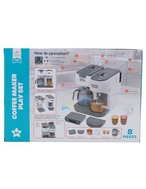 Juego de cafetera Toy Town juego de rol para niños