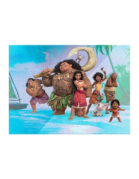 Rompecabezas Caricaturas Edición Limitad Moana Novelty 500 Piezas