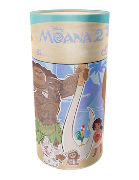 Rompecabezas Caricaturas Cilindro Infantil Moana Novelty 100 Piezas