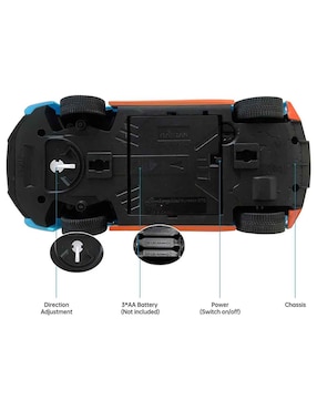 Vehículo de control remoto Rastar lamborghini huracan sto