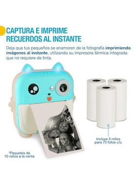 Cámara instantánea Shimy Digital Para Niños