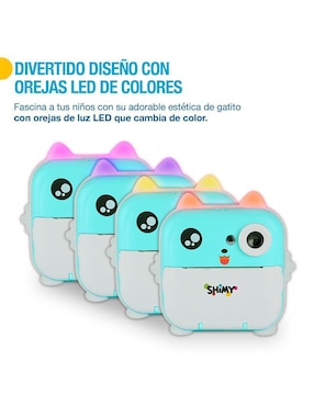 Cámara instantánea Shimy Digital Para Niños