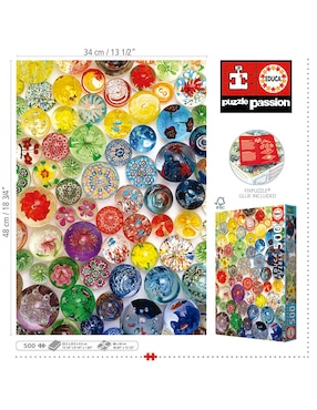 Rompecabezas Canicas Educa Puzzle Educa Borras 500 piezas