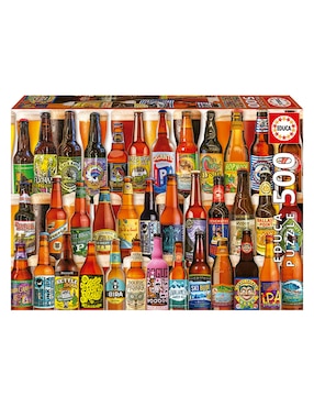 Rompecabezas cervezas Educa Puzzle Educa Borras 500 piezas