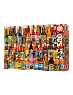 Rompecabezas cervezas Educa Puzzle Educa Borras 500 piezas