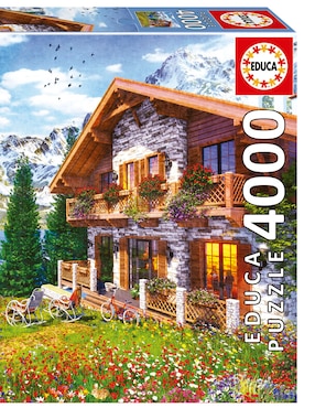 Rompecabezas Los Alpes Educa Puzzle Educa Borras 4000 piezas