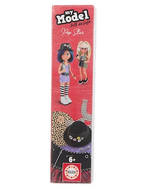 My Model Doll Design Pop juego arte y manualidades para niña