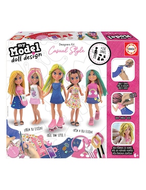 My Model Doll Design Educa Borras juego arte y manualidades para niña