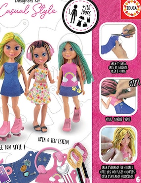 My Model Doll Design Educa Borras juego arte y manualidades para niña