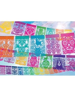 Rompecabezas Artesanías Papel Picado Cobble Hill 500 piezas