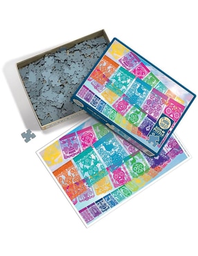 Rompecabezas Artesanías Papel Picado Cobble Hill 500 piezas
