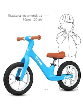 Bicicleta infantil Turbo rodada 12 para niño