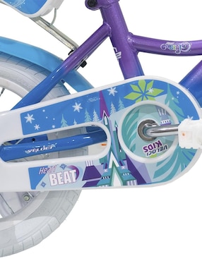 Bicicleta infantil Veloci rodada 12 para niña
