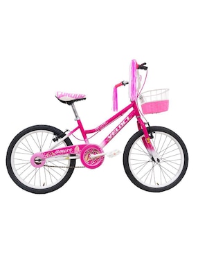 Bicicleta Veloci Rodada 20 Infantil Para Niña