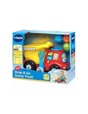 Vtech Drop And Go Dump Truck Vtech juego didáctico infantil unisex