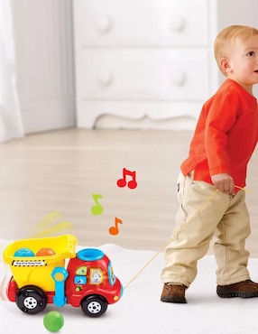 Vtech Drop And Go Dump Truck Vtech juego didáctico infantil unisex