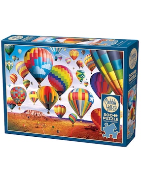 Rompecabezas Globos Aerostáticos Globos Aerostaticos Cobble Hill 500 piezas