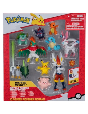 Set figuras acción Pokémon collectors Jazwares