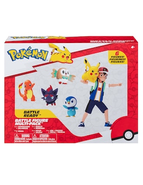 Set figuras acción Pokémon Pokemón: Battle Ready! collectors Jazwares