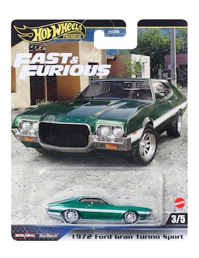 Vehículo a escala Hot Wheels 1972 ford gran torino sport Ford Motor Company