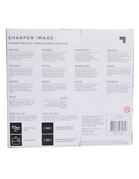 Vehículo de control remoto Sharper Image thunder twist rally