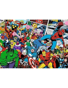 Rompecabezas Superhéroes Challenge Marvel Avengers Ravensburger 1000 piezas