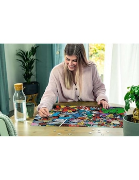 Rompecabezas Superhéroes Challenge Marvel Avengers Ravensburger 1000 piezas
