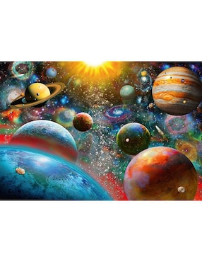 Rompecabezas Planetas Visión Planetaria Ravensburger 1000 piezas