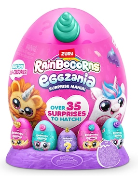 Peluche de diferentes formas Rainbocorns Eggzania de 30 cm