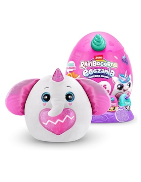Peluche de diferentes formas Rainbocorns Eggzania de 30 cm