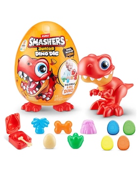 Figura de acción articulada sorpresa Smashers con movimiento