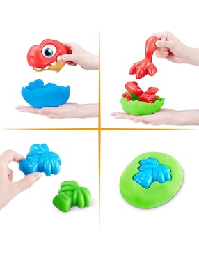 Figura de acción articulada sorpresa Smashers con movimiento