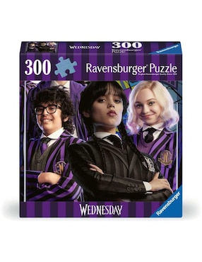 Rompecabezas Serie Wednesday Outcast Are In Ravensburger 300 Piezas