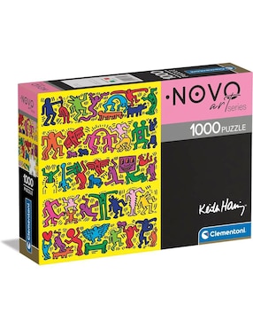 Rompecabezas Artistas Modernos Keith Haring 1 Clementoni 1000 piezas