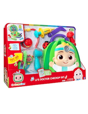 Set Chequeo Médico JJ's Cocomelon juego de rol para niños
